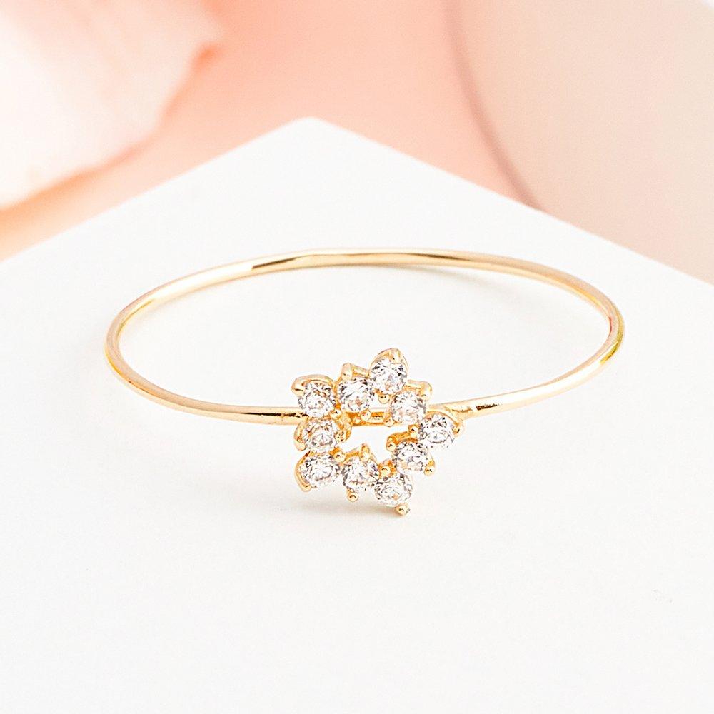 14K Talisman Star Ring Gold Ring