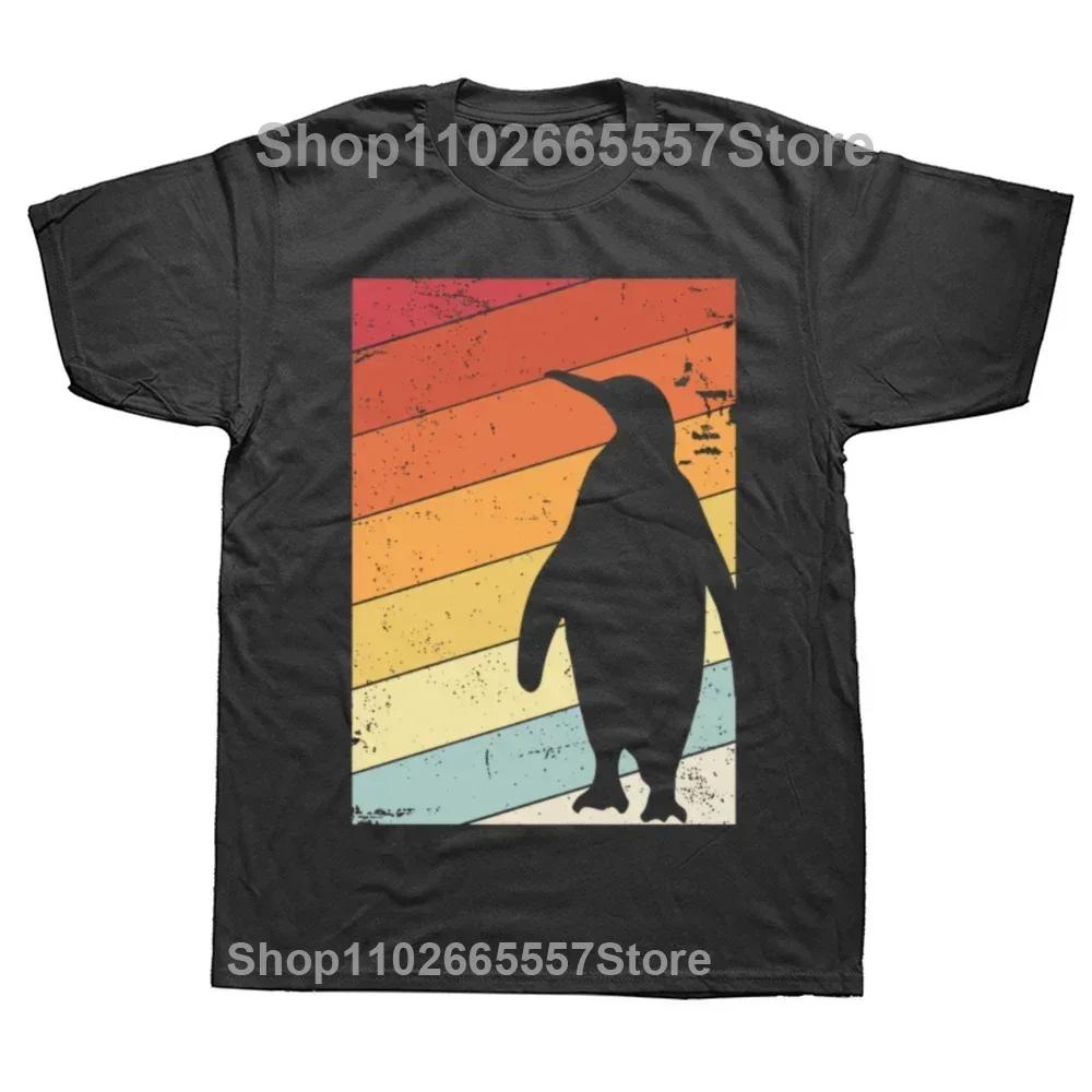 I Did the Math the Answer Is Penguin Funny Penguin Lover Graphics Unisexs T Shirt Fashion Casual Oversized Short Sleeve Tshirts