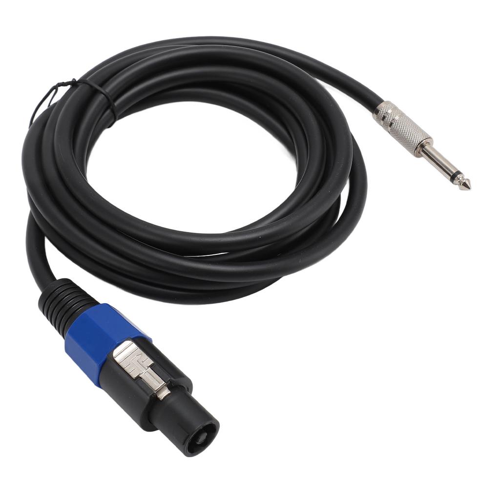 1 4 Inch Male Speaker Cable Professional Plug and Play Speaker Extension Cable for Stage Monitors Subwoofers