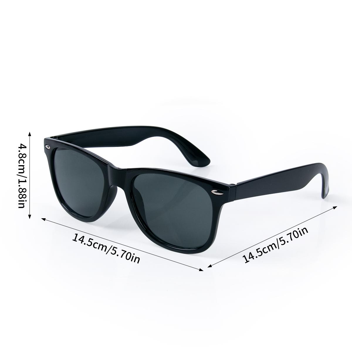 Bachelor Party supplies Wedding decoration Groom/Groomsman Black White Retro Sunglasses Weddings Gift for Men Groomsman Favor