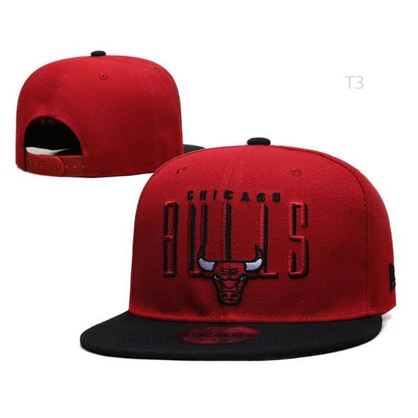 Source Baseball Cap Basketball League Bull Hat Street American Retro Embroidery Flat Edge Bull Head Casual Hat