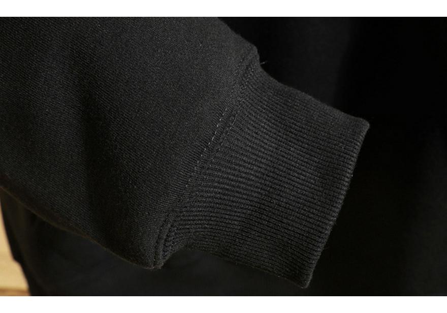 Plus Size Hoodie: Spring/Autumn Loose Fit Pullover for Men (Up to 400 Jin)