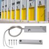 Overhead Garage Door Sensor, Wired Alarm, Magnetic Contact   Sensor with Strong Magnet Adsorption, Roller Shutter Security Alarm with High Sensit