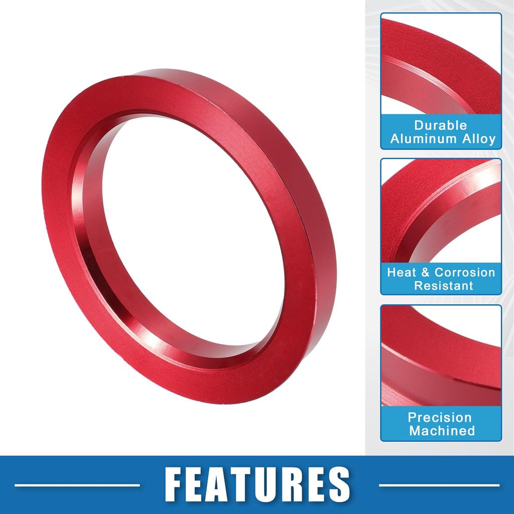 A ABSOPRO Car Hub Centric Ring OD 73.1mm ID 56.1mm