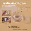 Nail Stamping Tools Transparent Nail Stamper With Scraper Jelly Silicone Stamp For French Nail Art Manicure For Nail Templates