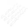 24 Pcs Car Bulb Clip Stainless Steel Rustproof Universal Fit Headlight Retainer Spring Clip for H1 H3 H4 H7 Bulbs