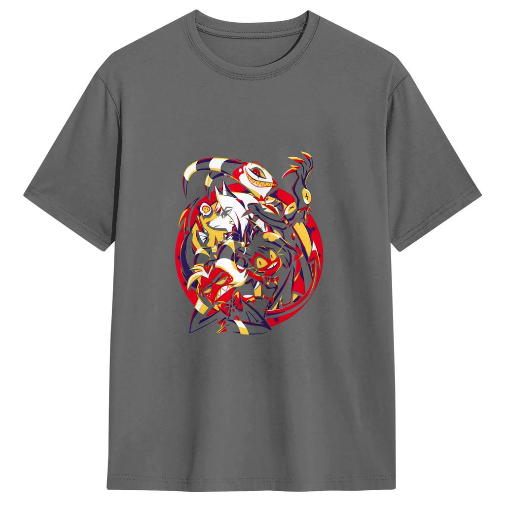 Helluvas Boss Tshirts Unisex Fun Cotton Tee Shirt Round Collar Short Sleeve T Shirt 6xl Tops