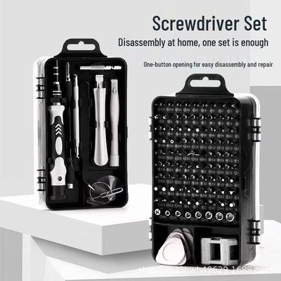 115-in-1 Multifunktionales Schraubendreher-Set für Handy-Reparatur