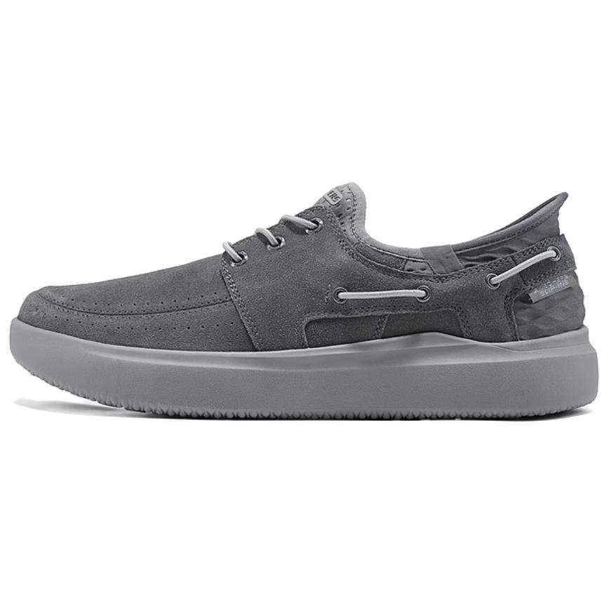 Skechers Slip-Ins Comfortable Fashion Durable Low-Top Casual Shoes Men sneakers Gray 211143-GRY 44