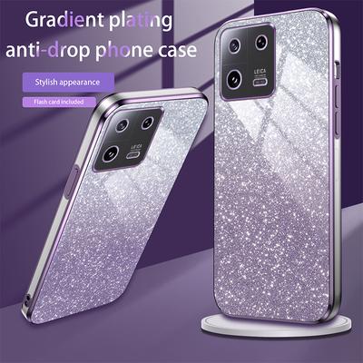 For Xiaomi 13 Case Bling Luxury Electroplate Glitter Phone Case For Xiaomi 13 Lite 13 Pro Shockproof Soft Bumper Clear Cover