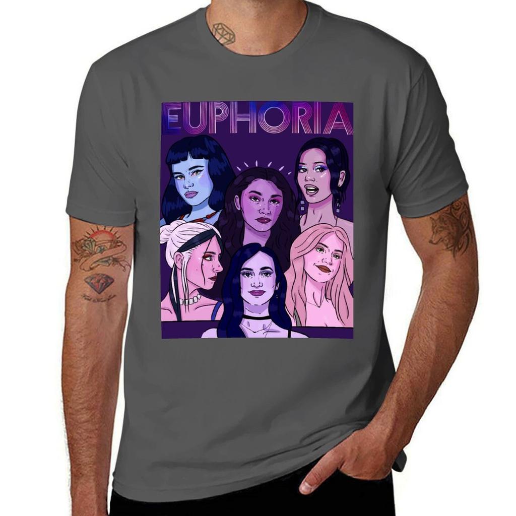 Euphoria HBO Girls TShirt Breathable Travel TShirt