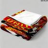 1PC Manchester United F Custom Name Patterned Flannel Blanket Suitable For All Seasons for Home Decor Warmth and Comfort Gifts Holiday Present