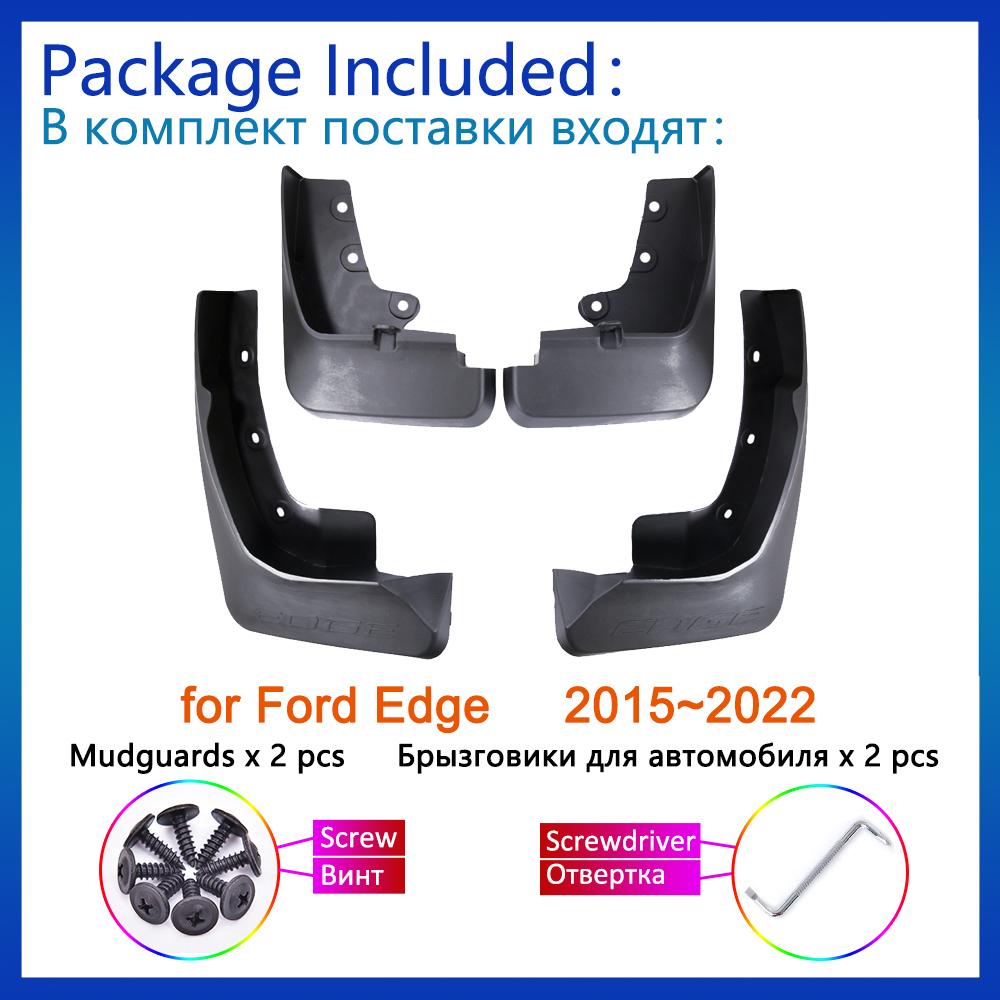 For Ford Edge 2015 2016 2017 2018 2022 Mudflap Mudguard Fenders Splash Guards Front Wheels Car Stying