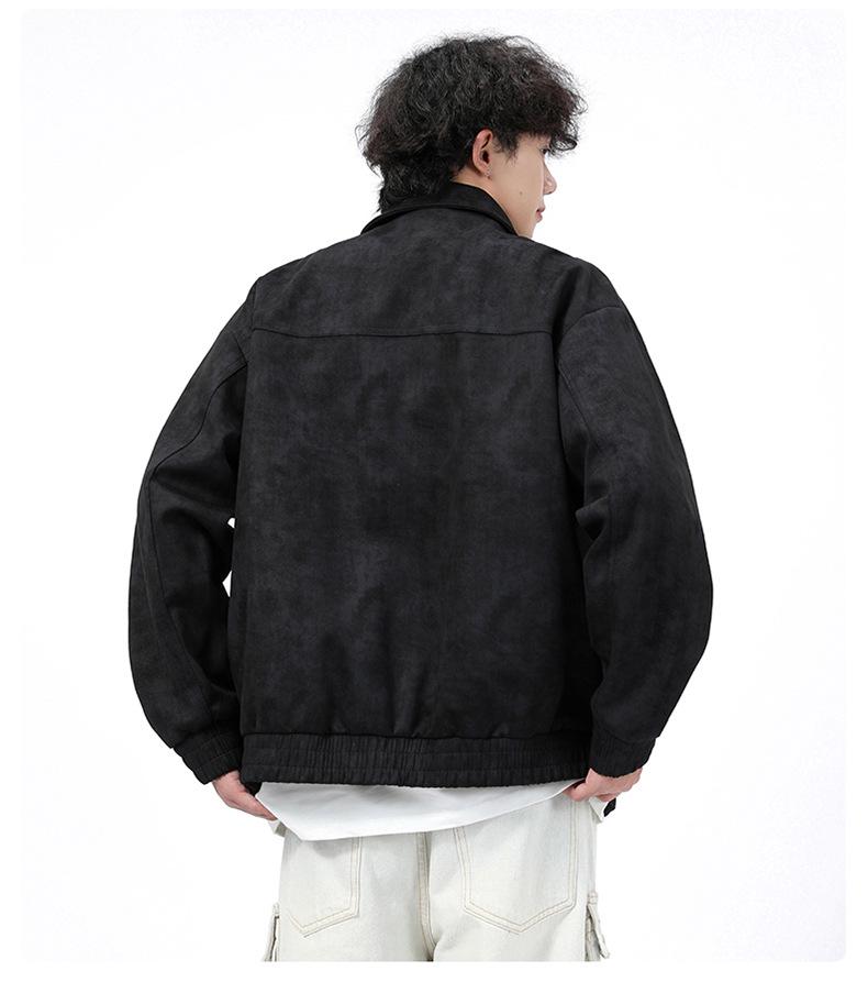 Men's 2025 Autumn Casual Loose Gradient Jacket - Trendy, Handsome, Youthful Outerwear