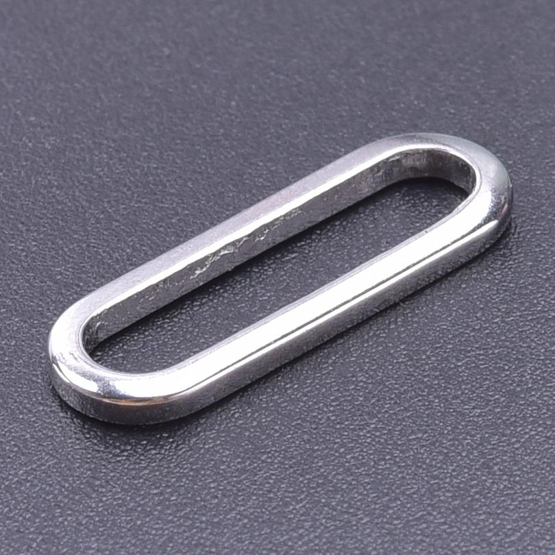 

5pcs Stainless Steel Pendant With Different Shapes Charming Simple Fashionable Diy Made Necklace Accessories For Men And Women