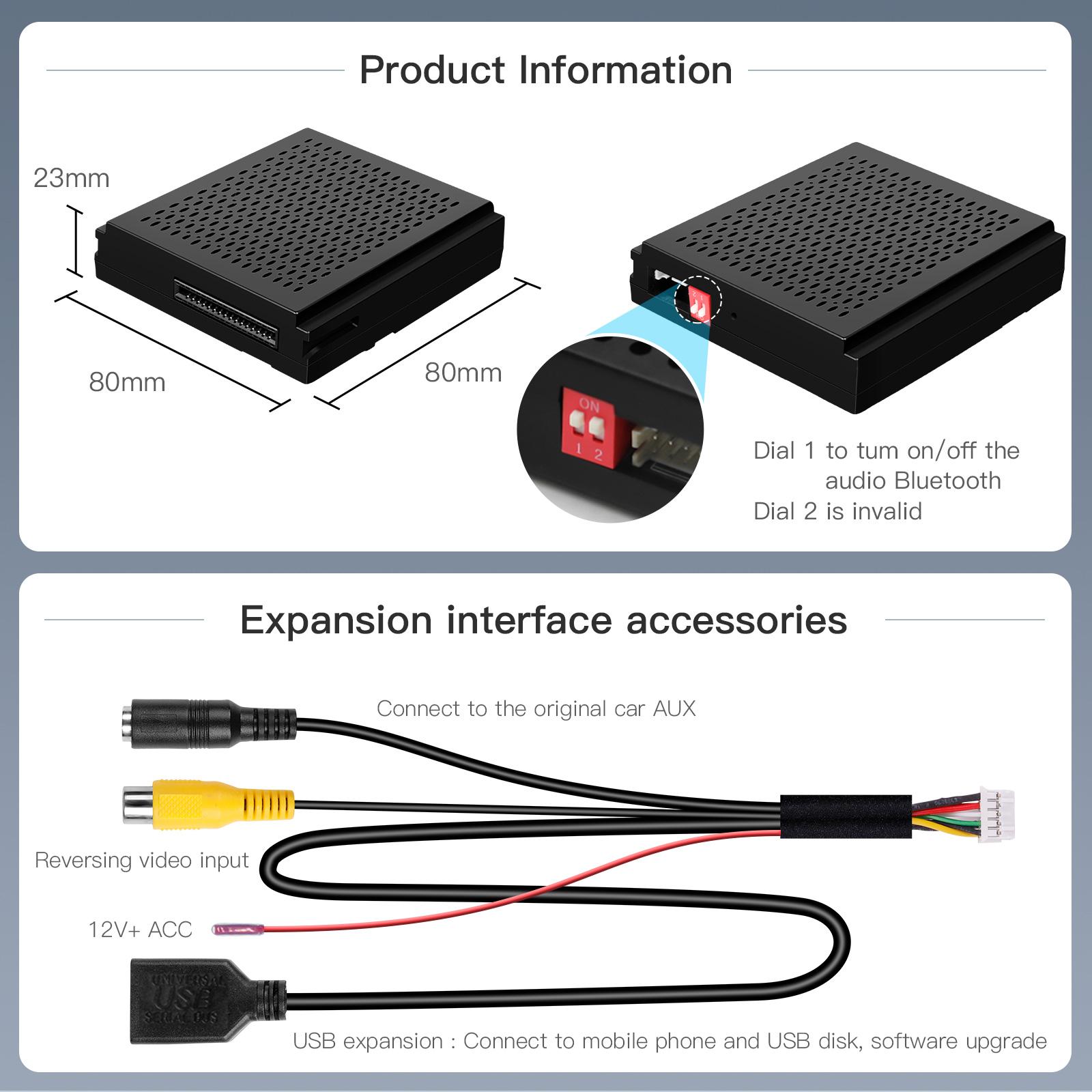 

Беспроводной Carplay Android Auto для M-ercedes Benz ABCE CLA GLA GLK ML NTG4.5 Система Becker Интерфейс Модуль Навигация чёрный