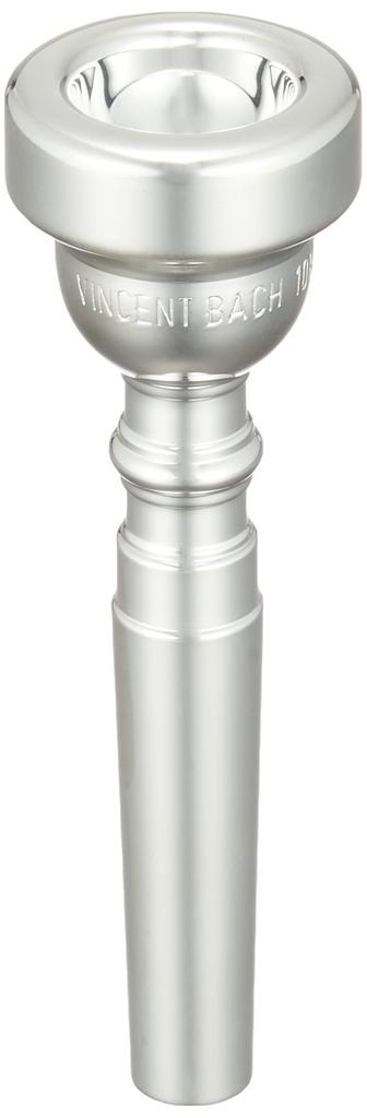 Bach Trumpet Mouthpiece 10B Silver Plated Finish