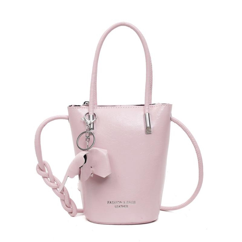 Women's 2025 Trendy Crossbody Bucket Handbag - Niche Design, Popular Lipstick Small Bag