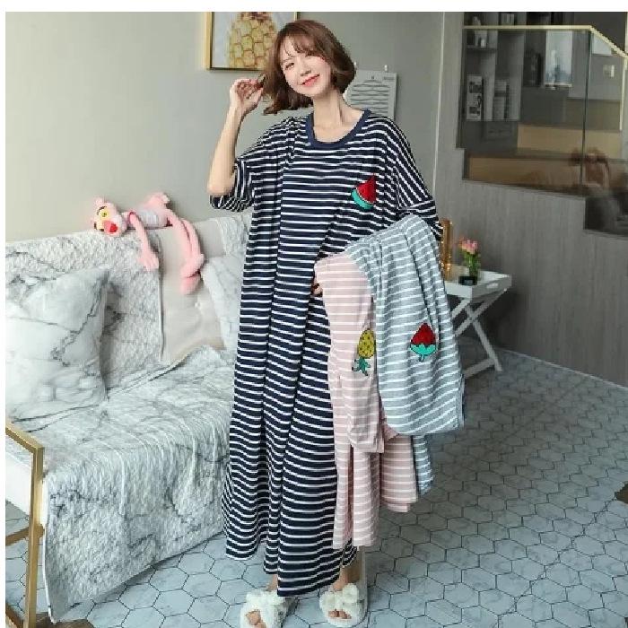 Popular Summer Milk Silk Cartoon Nightdress for Women - Short Sleeve, Loose Fit, Ideal for Students