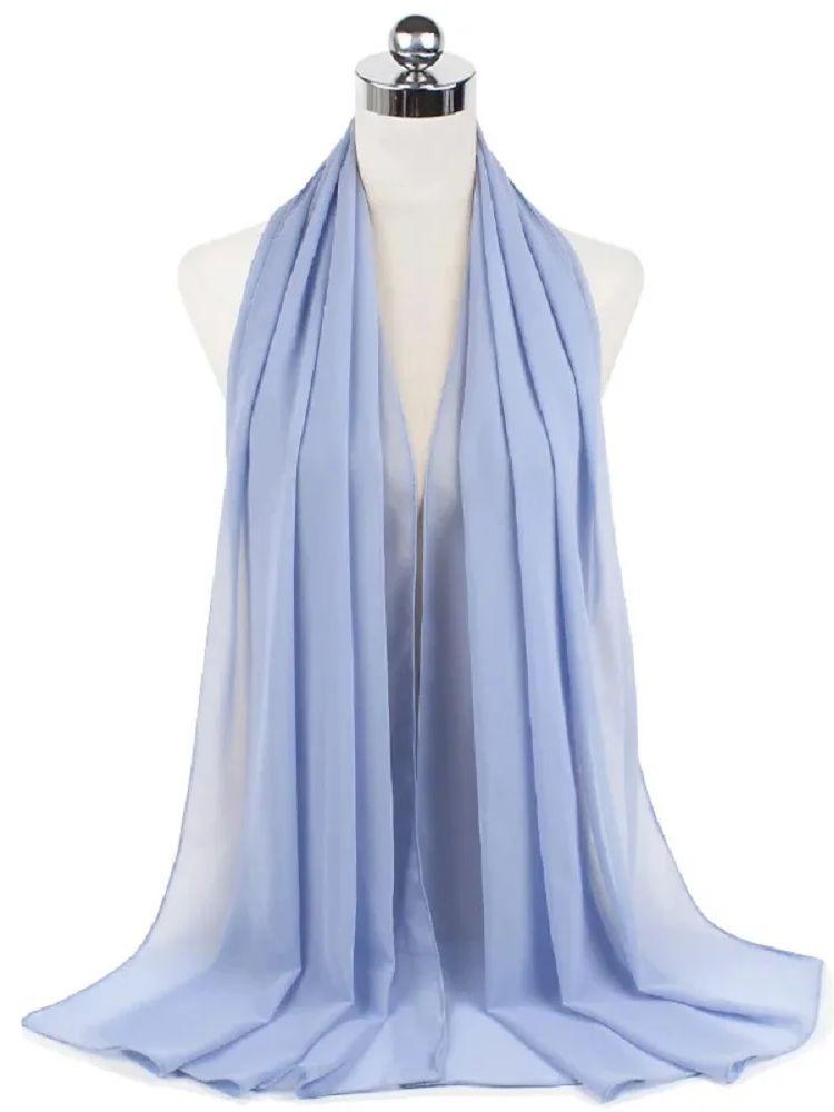 New Fashion Women Solid Chiffon Headscarf Ready To Wear Instant Hijab Scarf Muslim Shawl Islamic Hijabs Arab Wrap Head Scarves