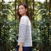 Lafuma Women's Quick-Dry 3/4 Sleeve Striped T-Shirt