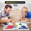 The World Game Geography Card Game Learning Board Game for Fun Gift for Learning Teenagers Boys and Girls English Version - - Kids/Family/Adults -
