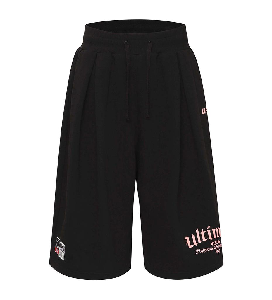 UFC SPORT Ufc Gothic Mega Fit Bermuda Shorts Black U2Spx2102Bk
