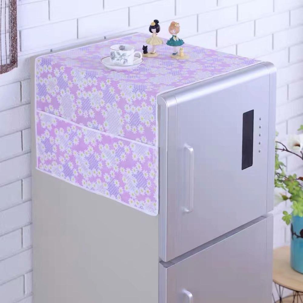 

1 шт. Пылезащитная ткань для холодильника 55x120 см Полотенце для стиральной машины Прочный пылезащитный чехол для холодильника Style 8
