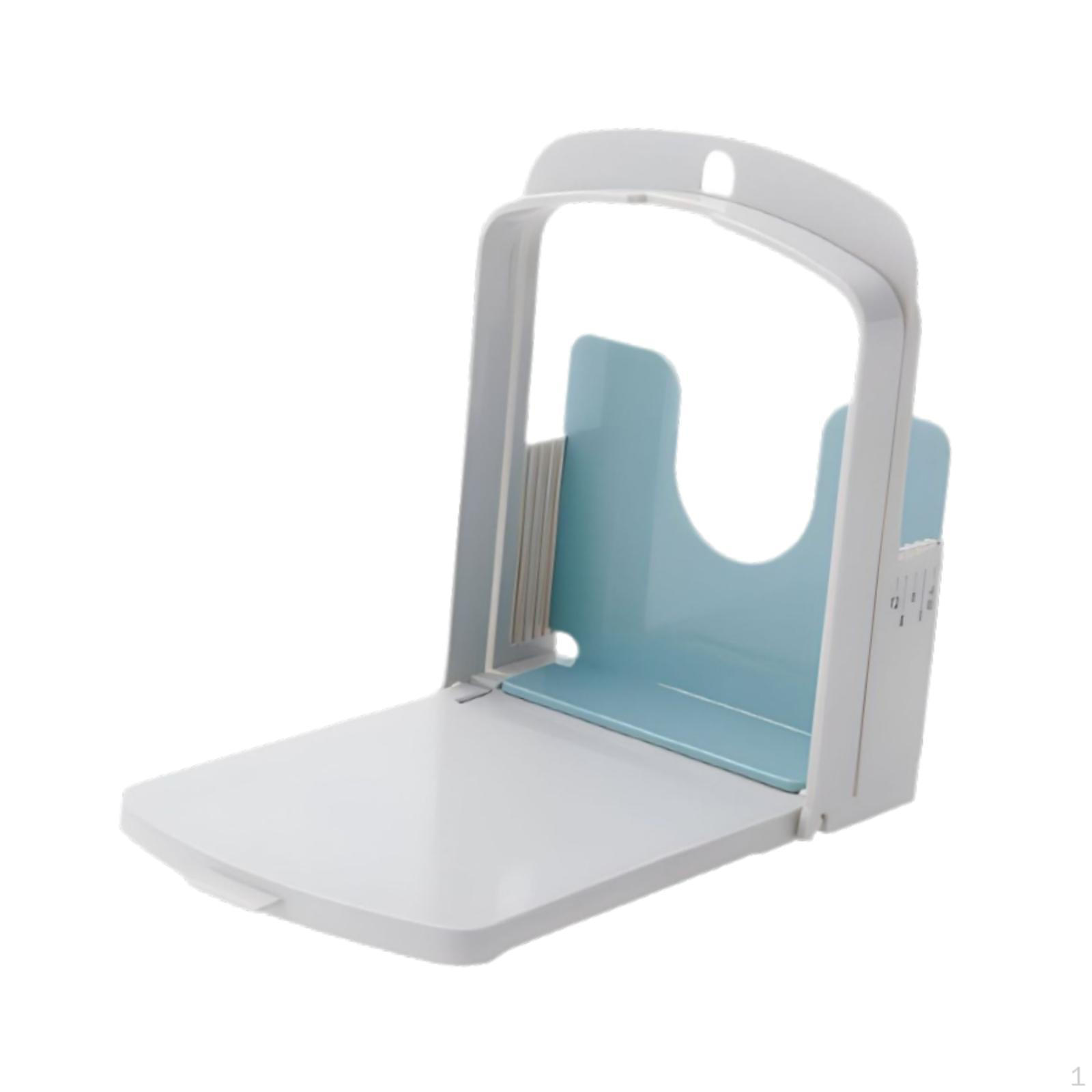 

Компактная хлеборезка для тостов, регулируемая для бубликов синий