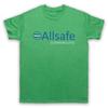 ALLSAFE CYBERSECURITY UNOFFICIAL MR. ROBOT CYBER CRIME MENS & WOMENS T-SHIRT Graphic Short Sleeve Shirt Unisex Men Women Summer