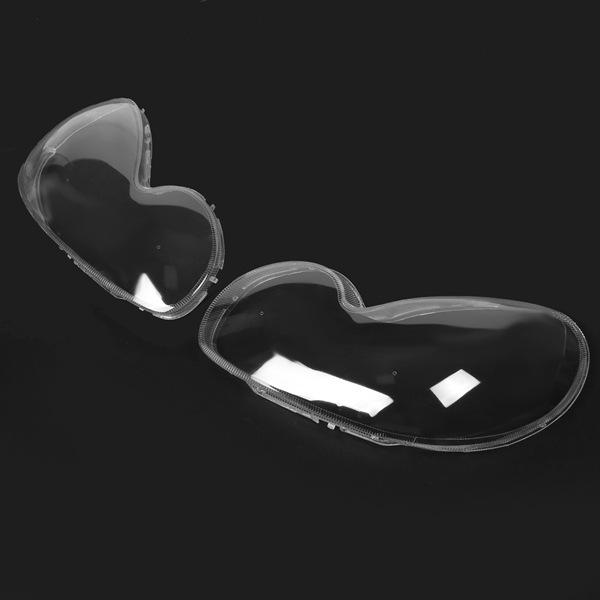 1 Pair Clear PC Car Headlight Covers for Hyundai (Front Left & Right)