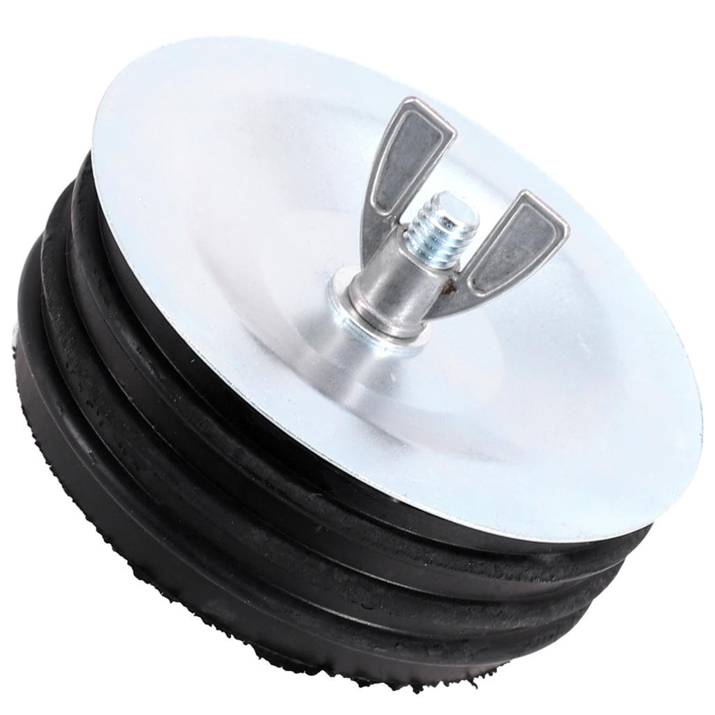 Threaded Sewer Cleanout Cap with Expansion Pipe Suitable for Various Drain Pipes and Pool Return Tubes Provides Secure Seal
