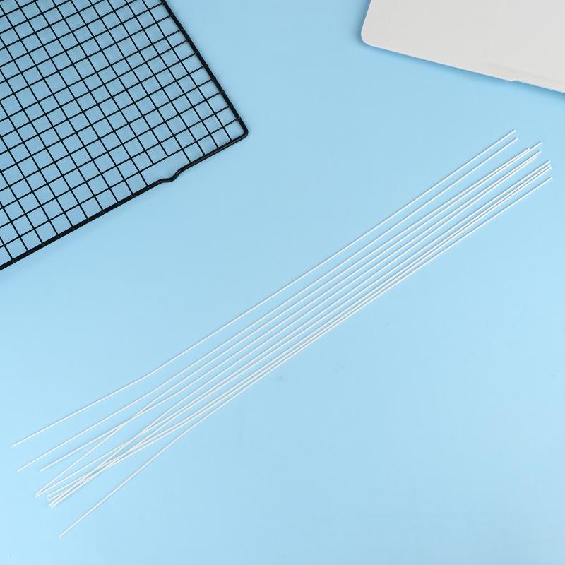 ABS Model Making Rods 50Pcs 05 08 1 15 2 25MM Solid Plastic Tubes Bars For Creative Craft Hobby Projects Assembly