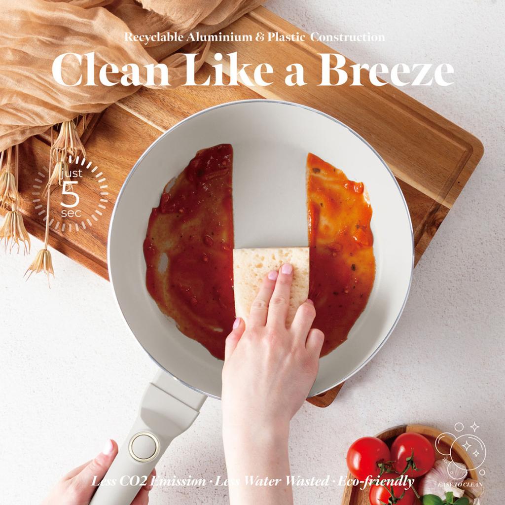 WOK FLIP PAN TITANIUM 26cm BERLINGER HAUS BH-8059 SAHARA