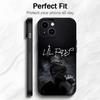 Custodia per Telefono Emo Triste Cantante Americano L-Lil Peep Custodia per Telefono Tendenza Imballaggio Morbido Leggera Per iPhone17 16 15 14 ProMax