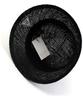 Yunibeosyeolkemiseuteuli Bk Thunder Bau Black Cloche Hat Summer Fedora