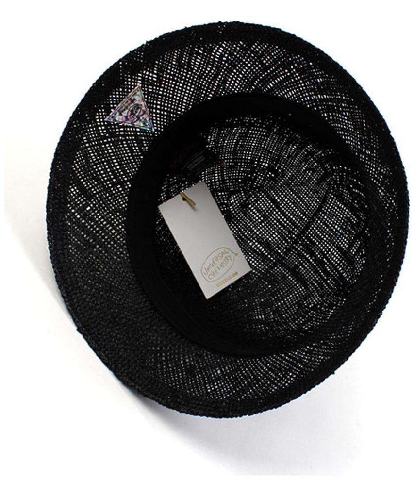 Yunibeosyeolkemiseuteuli Bk Thunder Bau Black Cloche Hat Summer Fedora