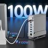 15 In 1 USB-C Docking Station Type-C 4K60Hz HUB With HDTV PD 100W USB 3.0 SD/TF RJ45 1000M 3.5 mm Audio For Laptop