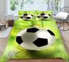 Quilt Cover Pillowcase Two Or Three-Piece Football Series 3D Digital Printing Polyester