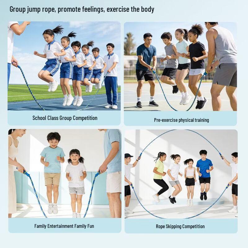 Jianli Tangle-Free Bearing Group Long Jump Rope