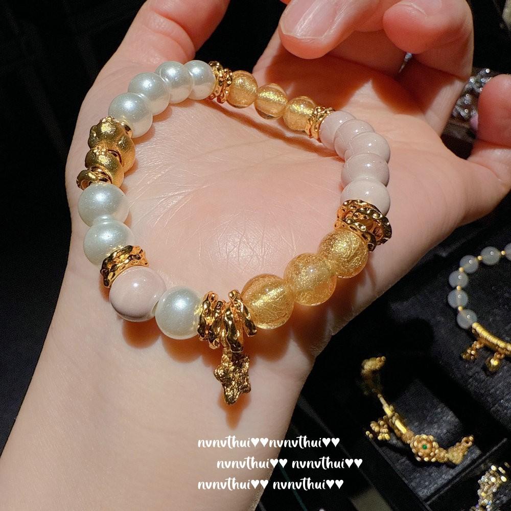 

Древний Цветочный Шелк, Винт, Ландыш, Браслет-Бабочка с Эмалью, Новый Китайский Дух Змеи, Счастливые Бусины, Спиральные Звезды, Набор Браслетов.