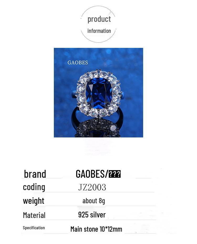 **European Style Red Sapphire & Emerald Women's Ring, S925 Silver with Simulated Diamonds**