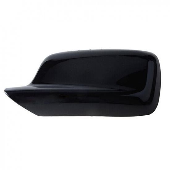 Left Driver Side Mirror Cover Cap For BMW E46 E65 750Li 325Ci 330Ci Gloss Black