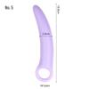 Crescent Female Vibrator: Hand-Pulled Anal Plug for SM Training & Adult Play