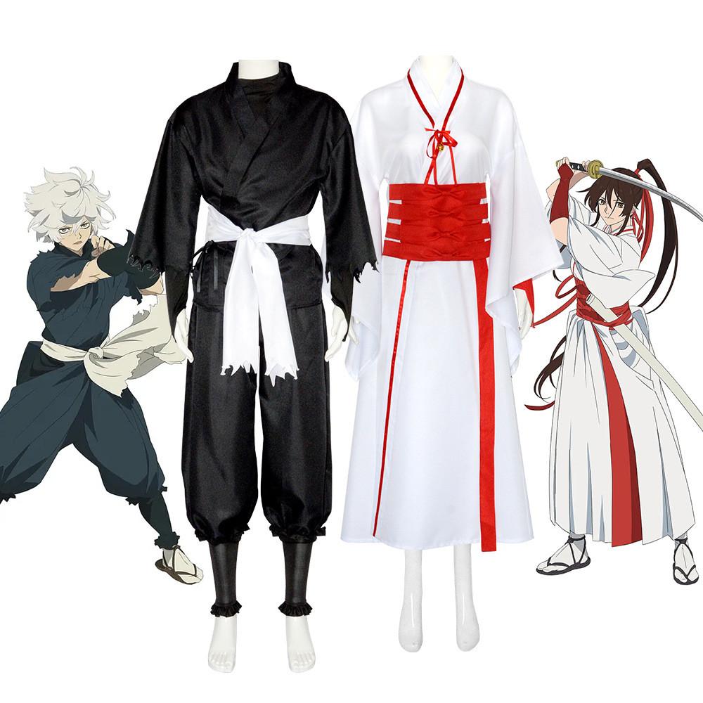 Hells Paradise Cosplay Costume With Polyester Fabric For Anime Role Play
