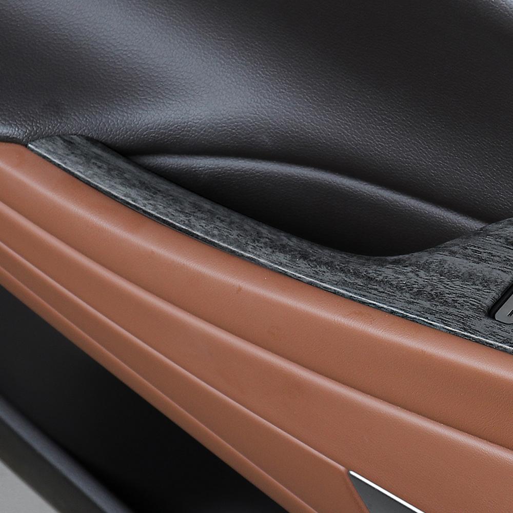 For Genesis G80 RG3 2025 2026 Wood Grain Window Switch Frame Button Cover Trim Interior Accessories LHD