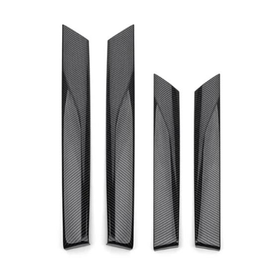 For Genesis GV80 2025 2026 4PCS Inner Door Panel Cover ABS Plastic Dashboard Trim Protection Guard Accessories LHD Car Tuning
