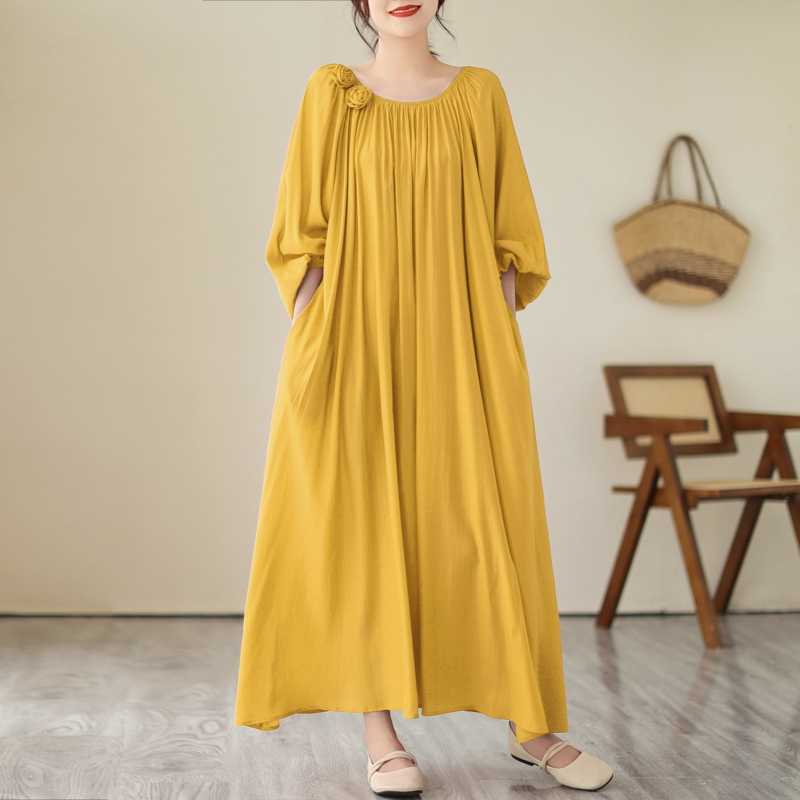 Loose Knee Length Dress