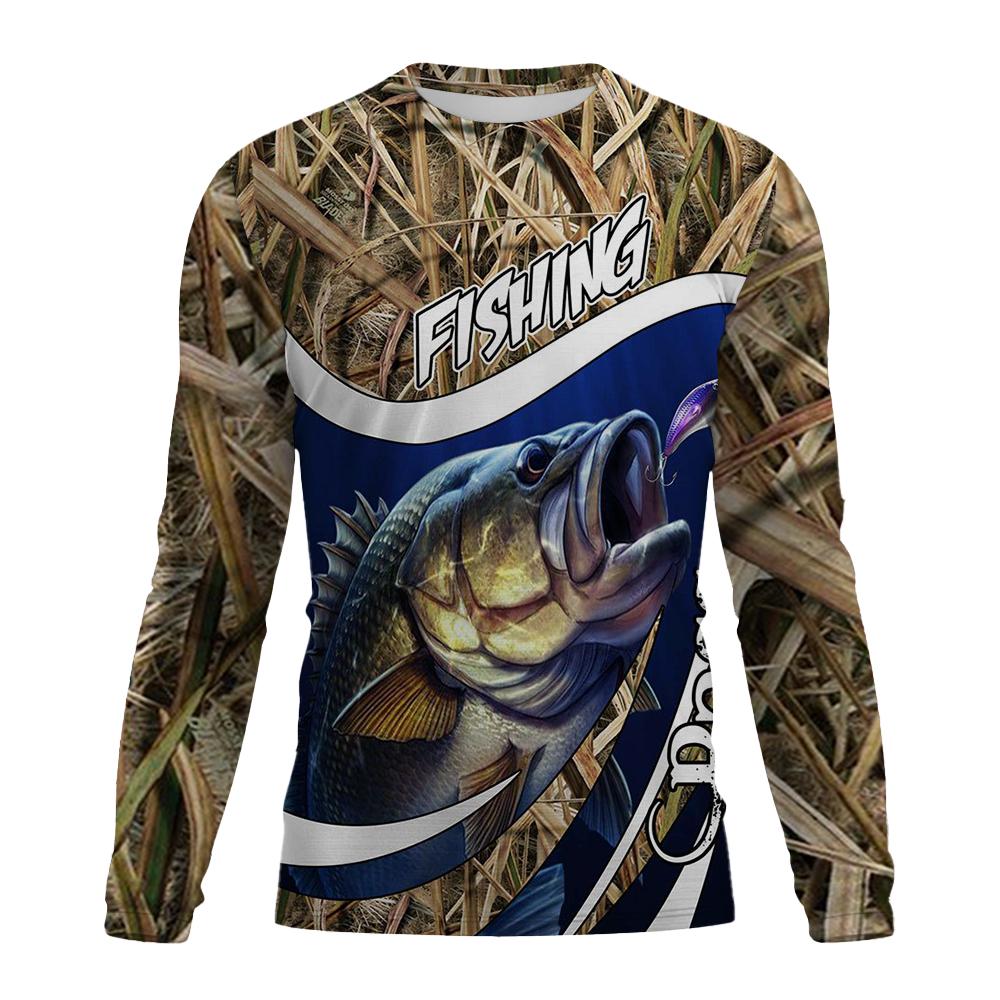 Outdoor Angeln T-Shirt Stil Lässig Digital Fisch 3D Druck T-Shirt Herren T-Shirt Kurz Frühling und Herbst O-Ausschnitt T-Shirt