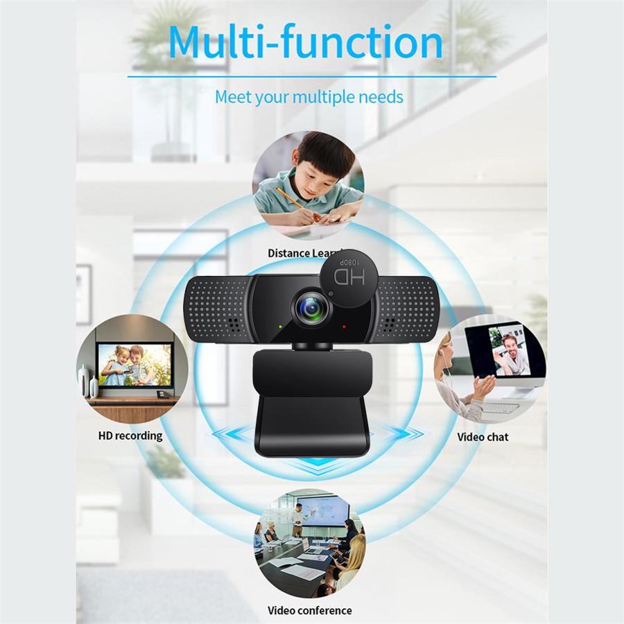 Auto Focus USB Webcam Full HD 1080P Webcams Camera Digital Web Cam With Mircophone For Pc Computer Laptop Webcam Camera